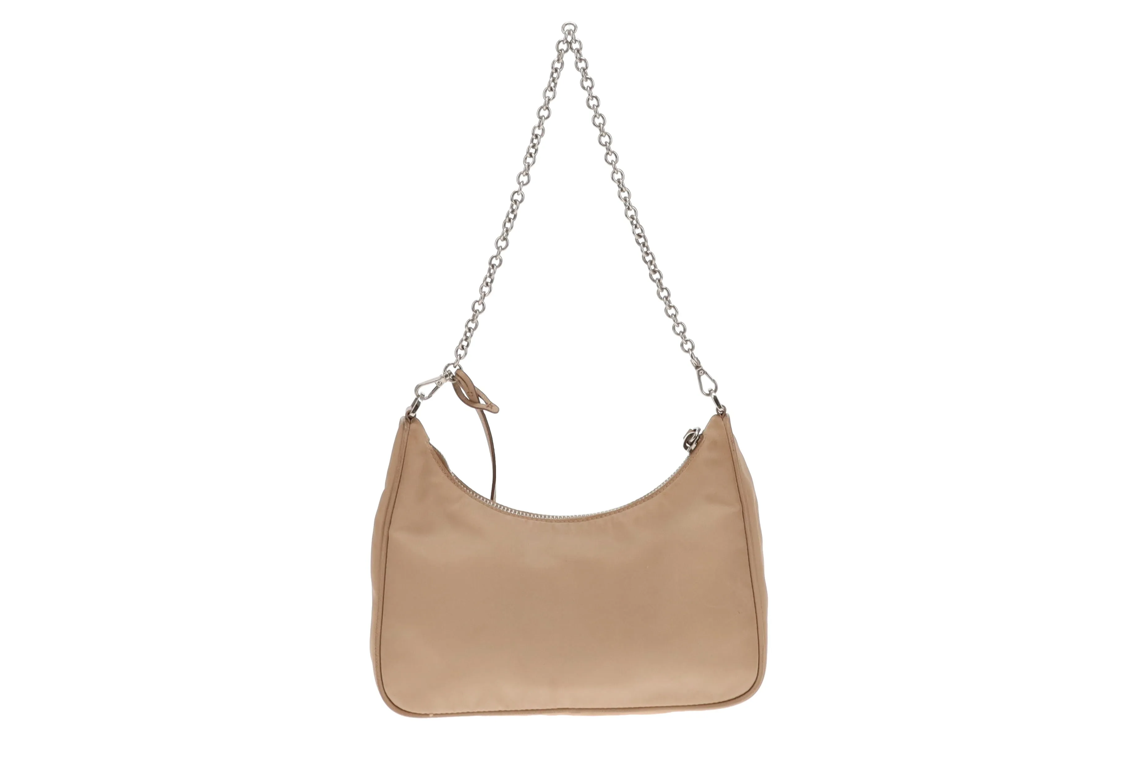 Prada Beige Nylon Re-Edition 2005 Crossbody Bag