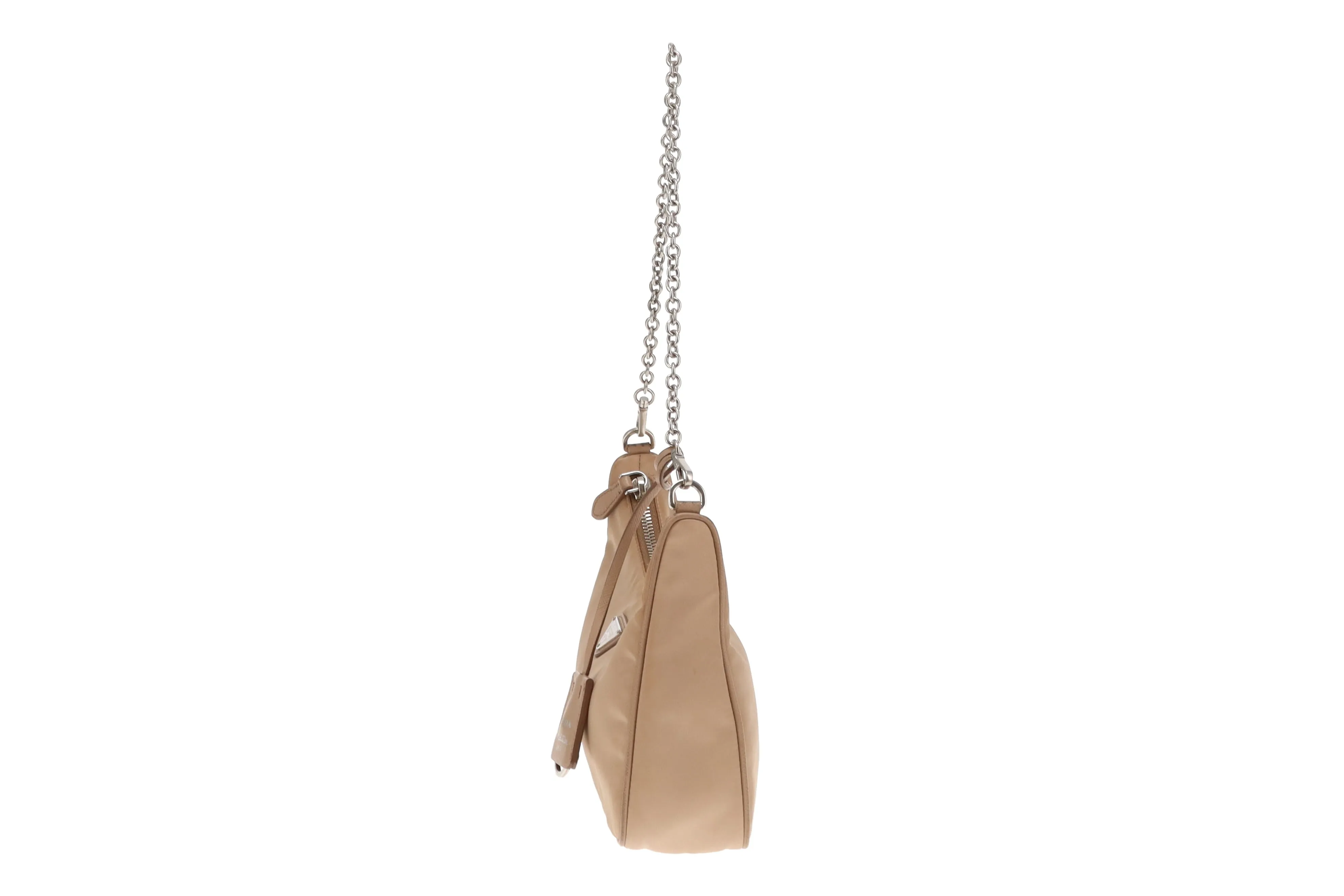 Prada Beige Nylon Re-Edition 2005 Crossbody Bag