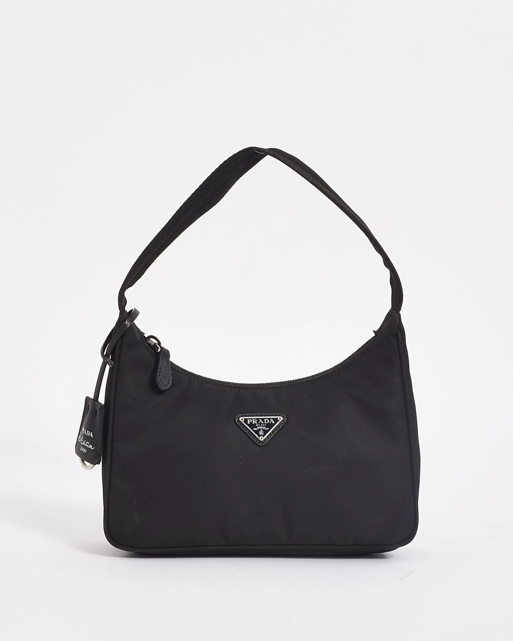 Prada Black Nylon Re-Edition 2005 Re-Nylon Mini Bag