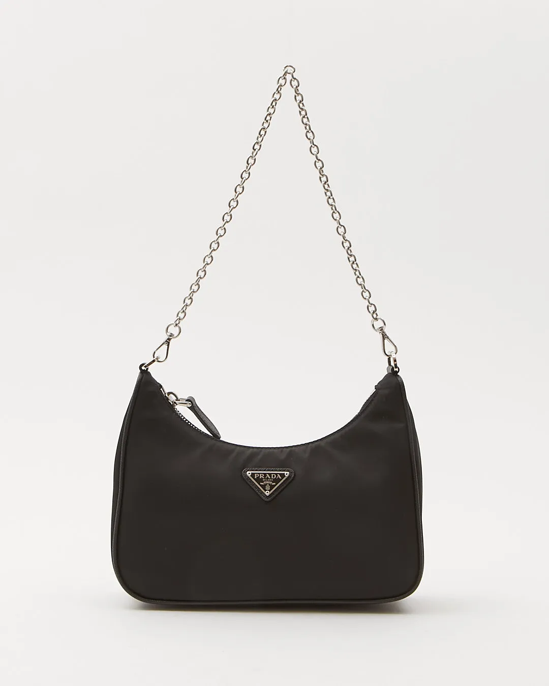 Prada Black Nylon Tessuto Re Edition 2005 Crossbody Bag