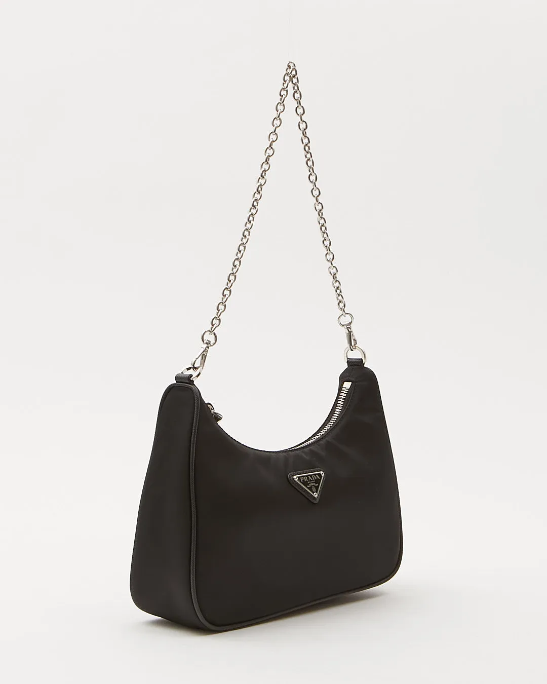 Prada Black Nylon Tessuto Re Edition 2005 Crossbody Bag