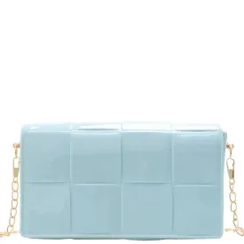 Quilted Jelly Bag With Chain