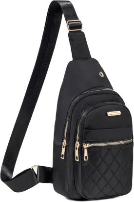 Small Sling Backpack Crossbody Sling Bag for Women, Chest Bag Daypack Cross Body Bag for Traveling Hiking Running