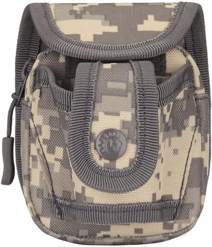 Tactical Slingshot Pack Bag Slingshot Ball Pouch Waist Bag Compact Belt Pouch Slingshot Holder for Outdoor Hunting