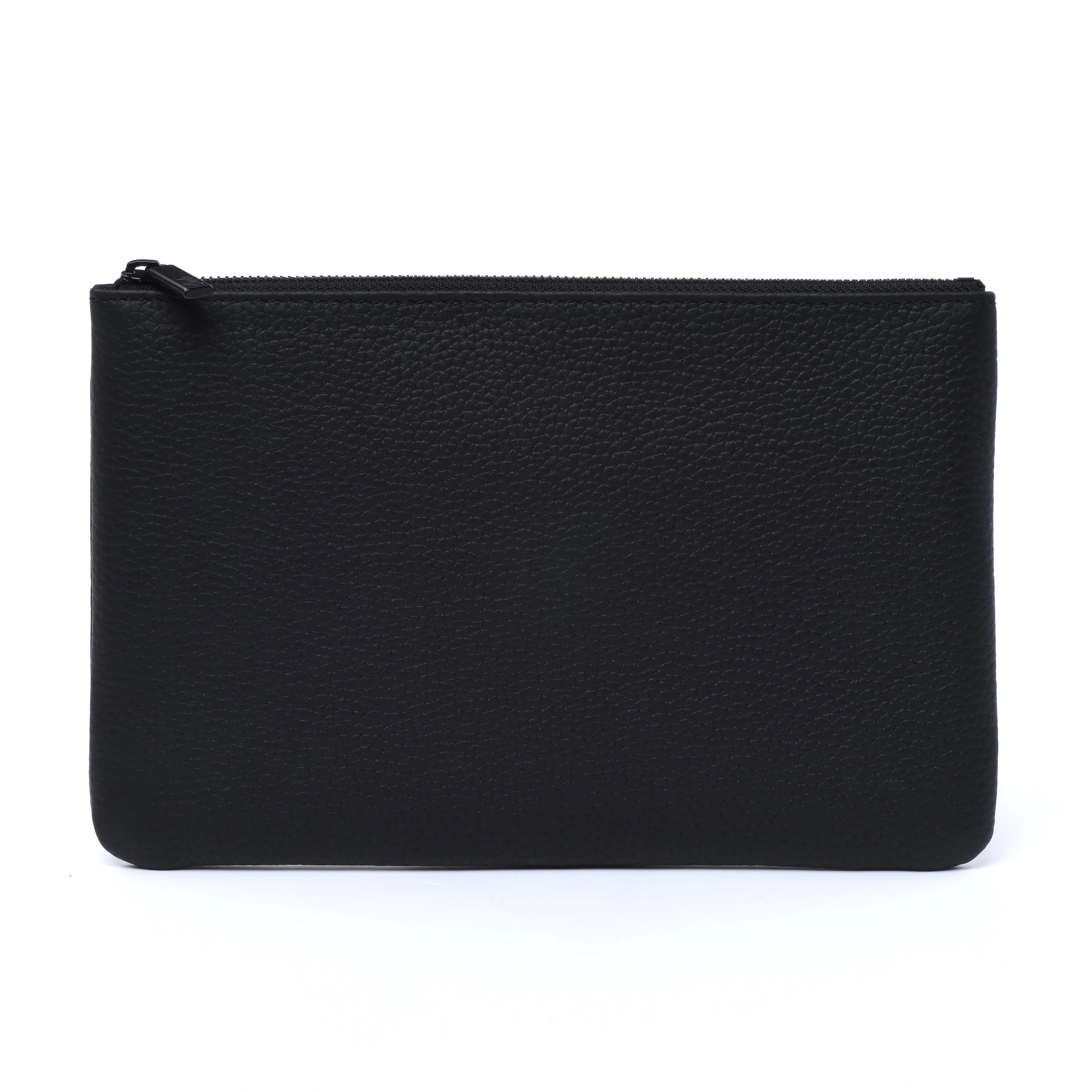 The "M" Case - Togo Leather Zipped Pouch