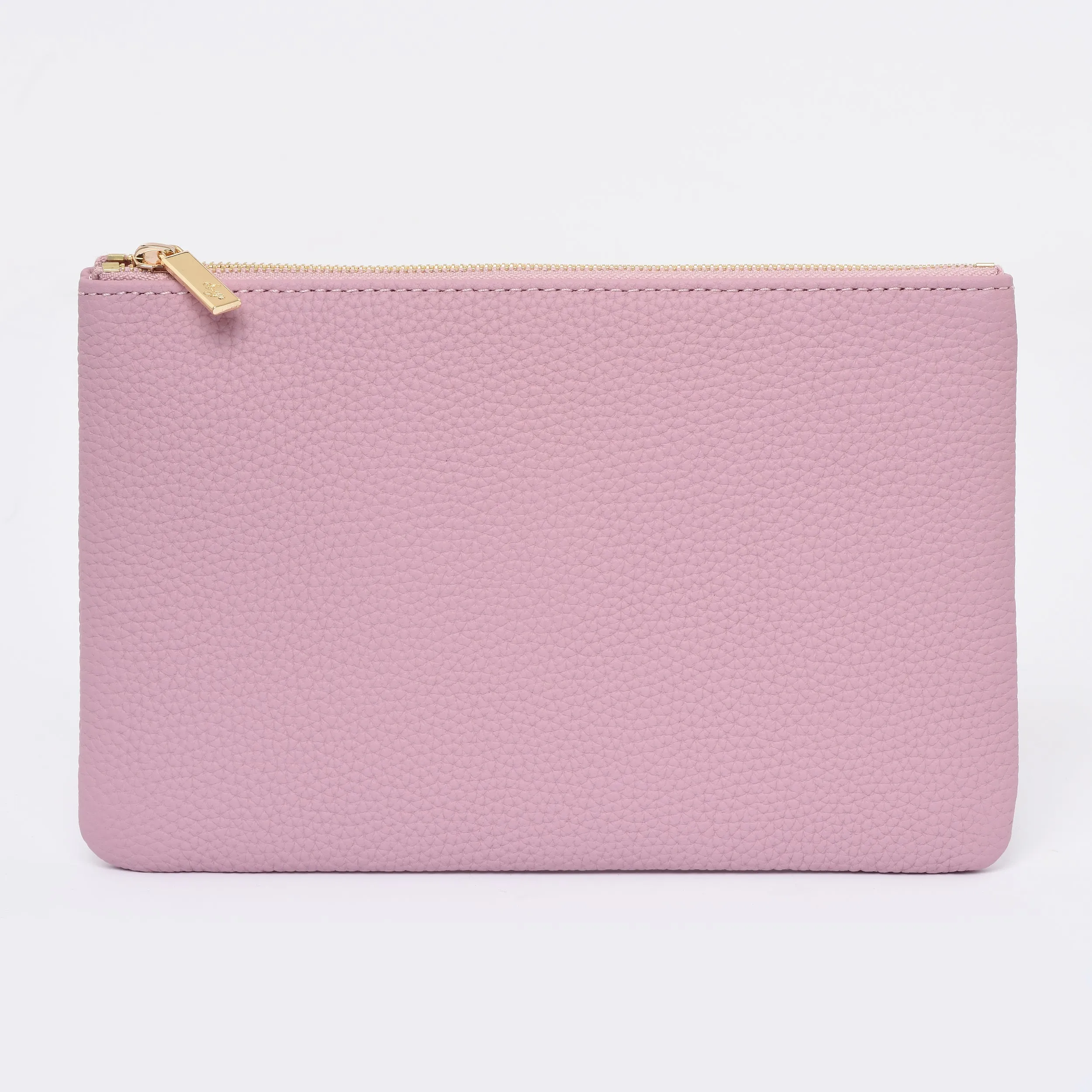 The "M" Case - Togo Leather Zipped Pouch