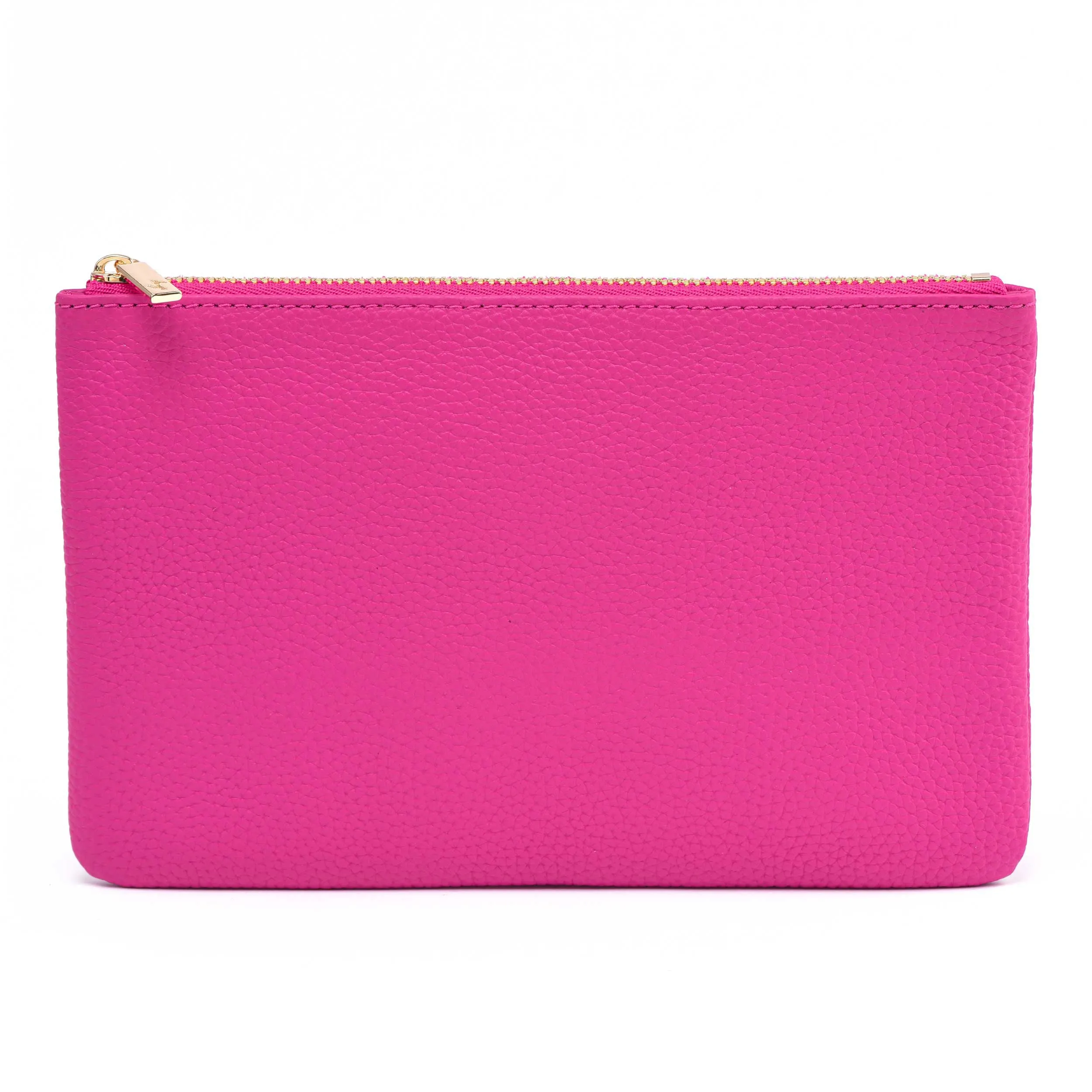 The "M" Case - Togo Leather Zipped Pouch