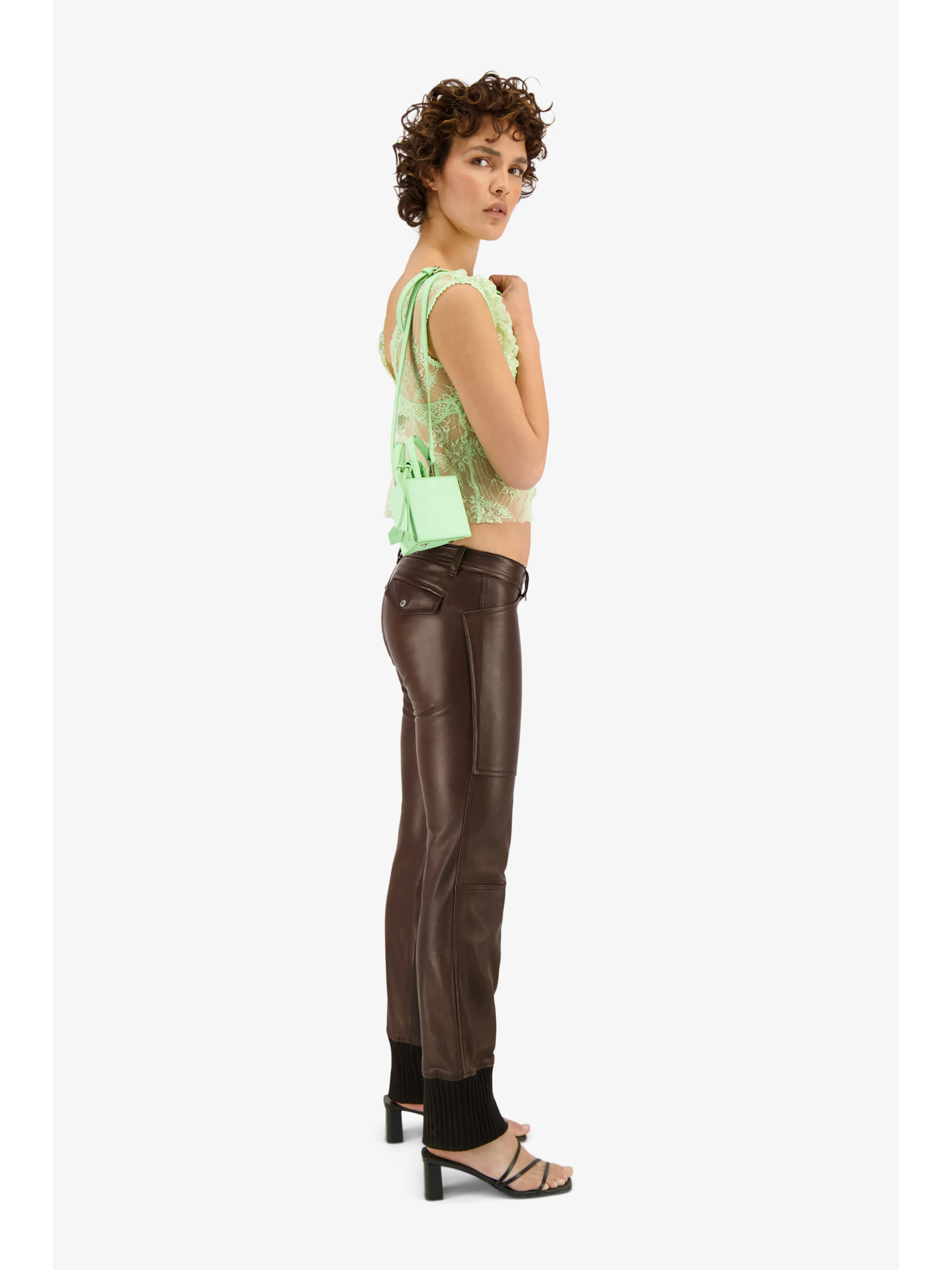 Triangle Bag Light Green S
