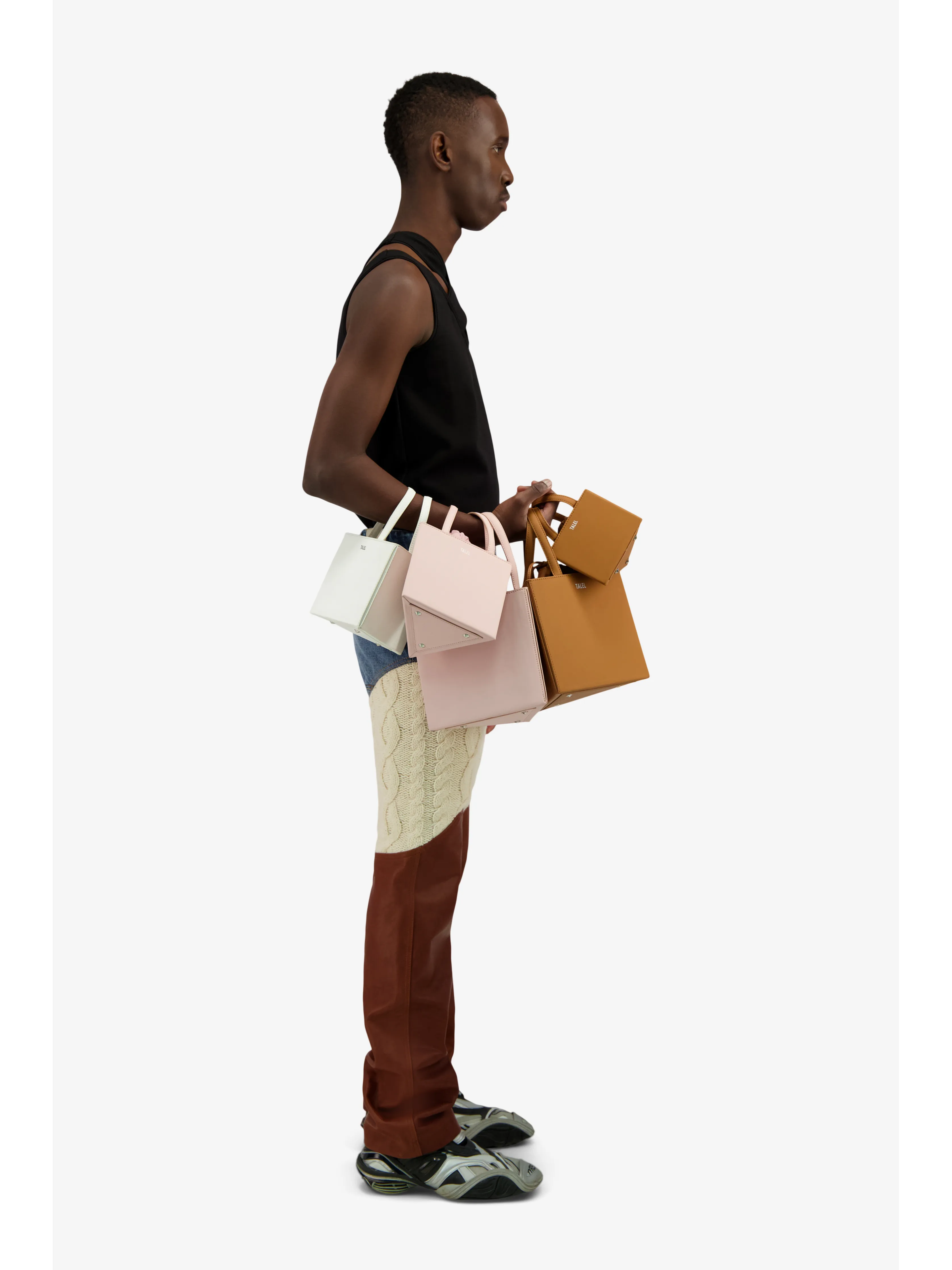 Triangle Bag Tan M