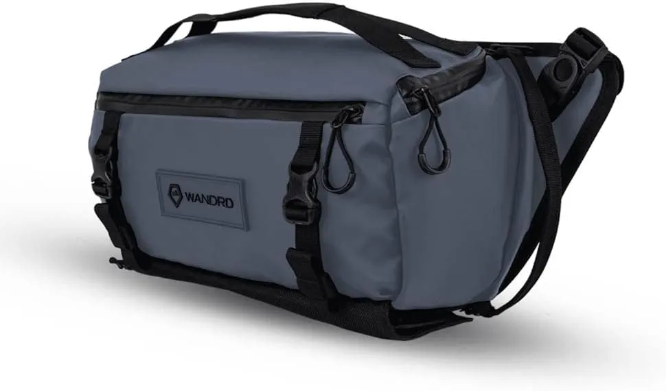WANDRD ROGUE 9L Sling: Compact Camera Sling and Crossbody Bag with Fast Access, 3-Way Carry Lightweight Everyday Bag Great for Travel, Photography, and Daily Use (Aegean Blue)