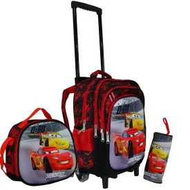 Wheeled School Bags Set of 3-Race Car