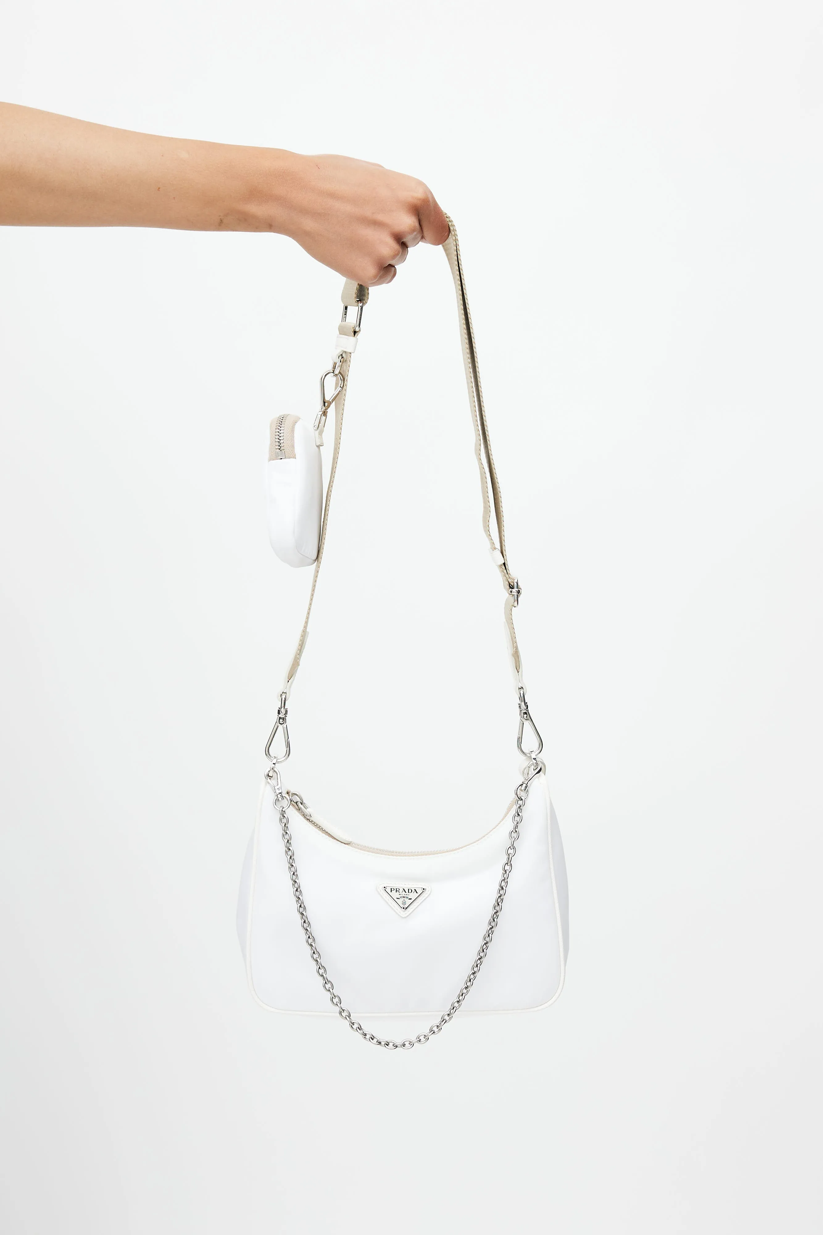 White Re-Edition 2005 Mini Shoulder Bag