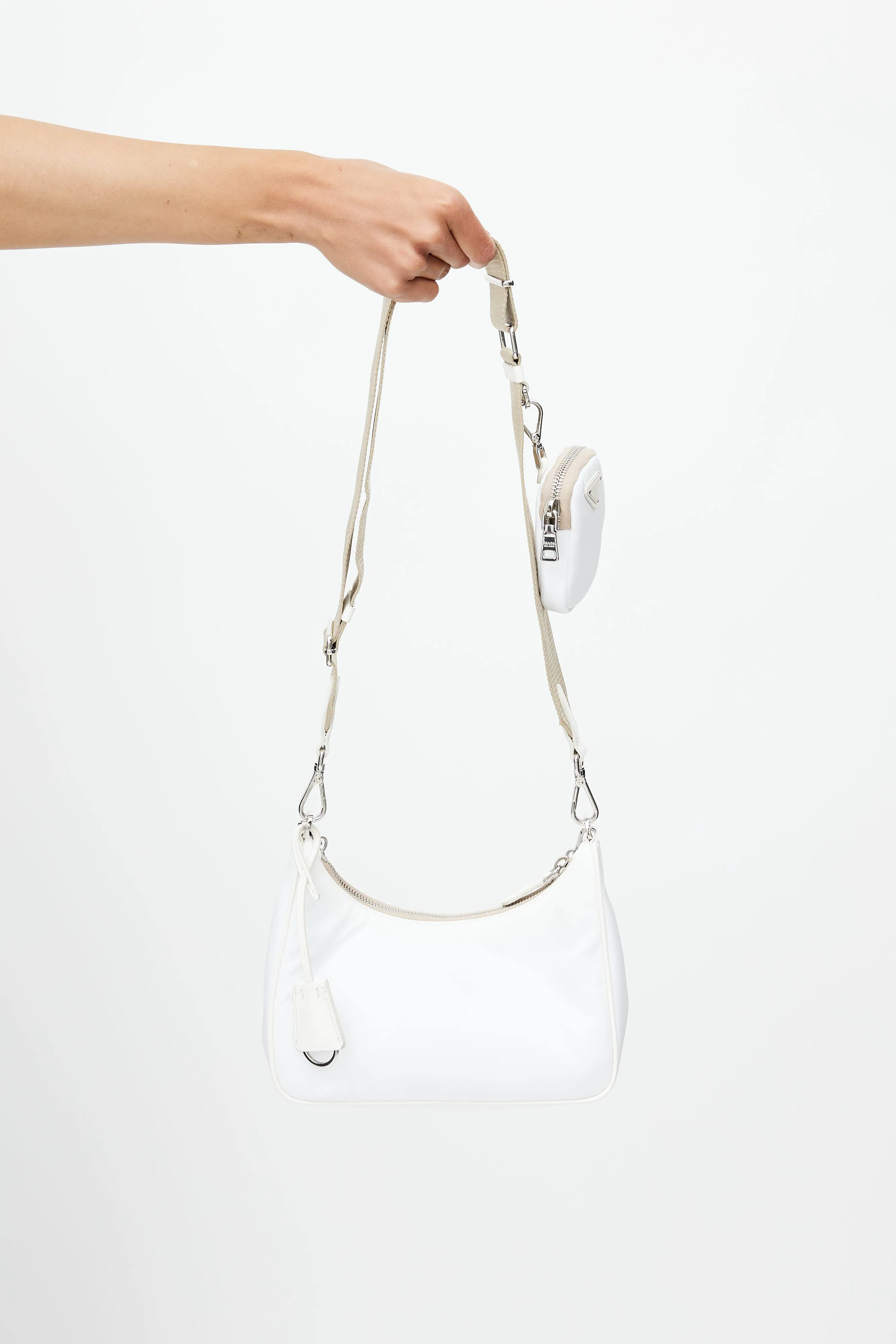 White Re-Edition 2005 Mini Shoulder Bag