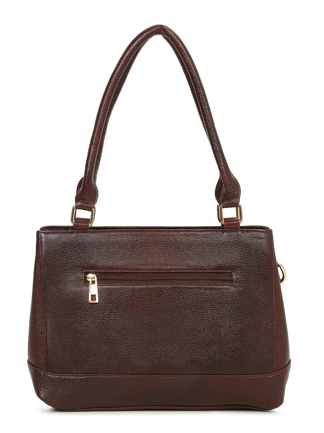 Women's Textured Leather Structured Bag