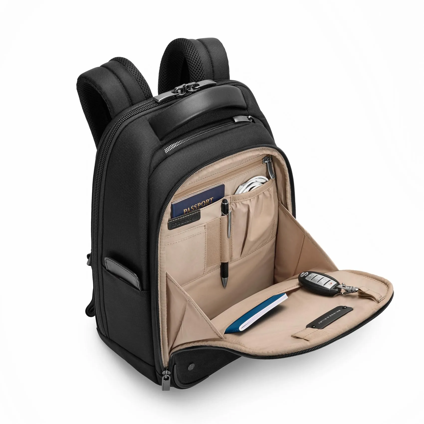 @Work Slim Backpack - Black