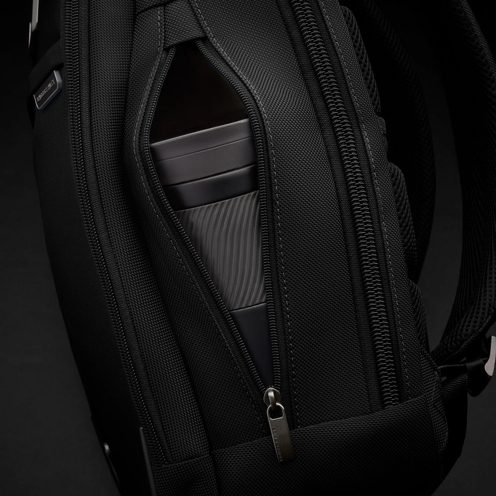 @Work Slim Backpack - Black