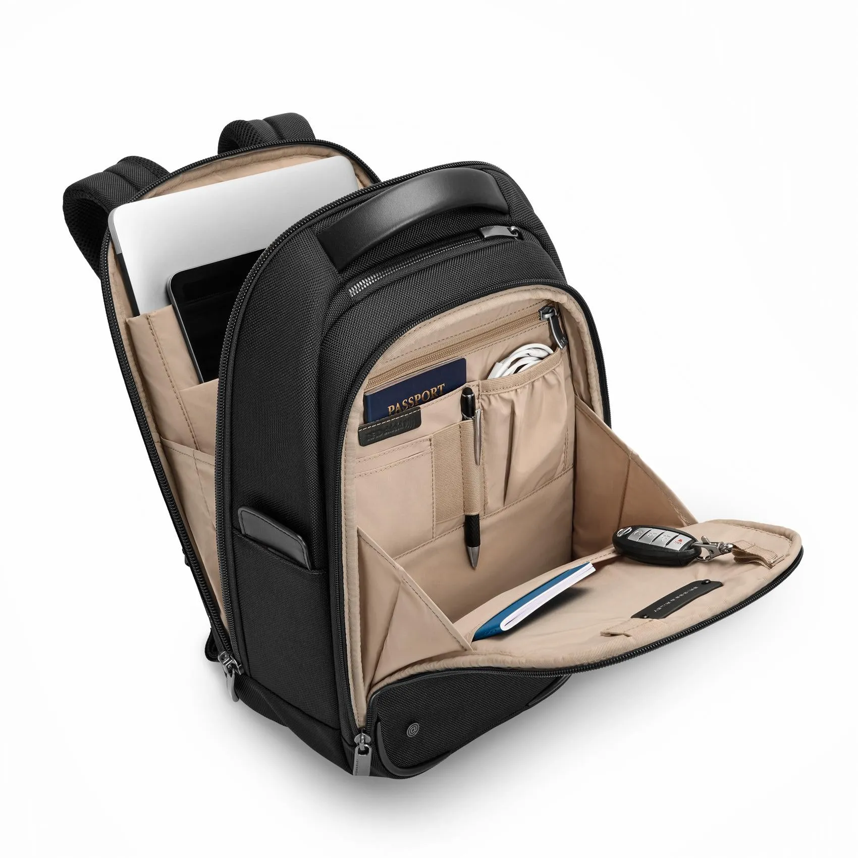 @Work Slim Backpack - Black